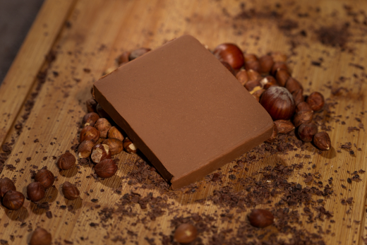 Bio-Nuss-Nougat dunkel 100 Gramm